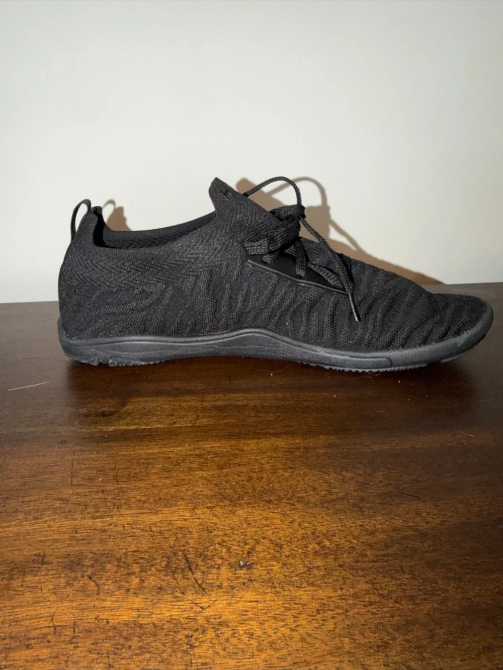Hike Footwear Stride Barefoot Shoes Black Minimalist Sneakers Mens 10 Womens 12